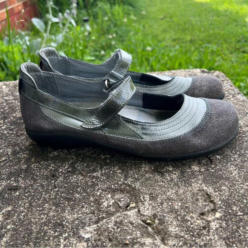 Naot Kirei Gray Women's Flats Shoes